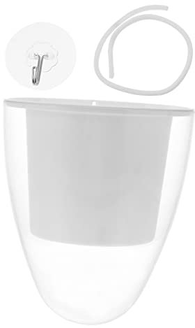 UPKOCH 1 Set da Appeso Trasparente Contenitore per Piante da Decorazione per per e Facile da Installare e Manutenere Design Leggero e Pratico