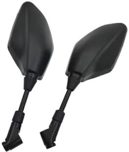SHSUBF Motorrad Lenkerendenspiegel Für Für MT-07 MT 07 09 10 Für Tracer 900 MT09 MT07 MT10 2020 Motorrad Rearview Außenspiegel 10MM Schraube Rückspiegel Rückspiegel
