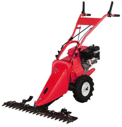 WENYOU-SM87 hoz, 87 cm de ancho de corte, motor de gasolina de 5 CV, cortacésped multiusos