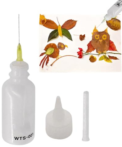 Nadelspitze Squeeze Flaschen - Nachfüllbare LDPE -Plastikflaschenset, Ultra Fine Düsenspender | -Tinten-Applikator, Schleimspenderflasche, Küchensauceflasche, E-Liquid-Flasche Für -Projekte,