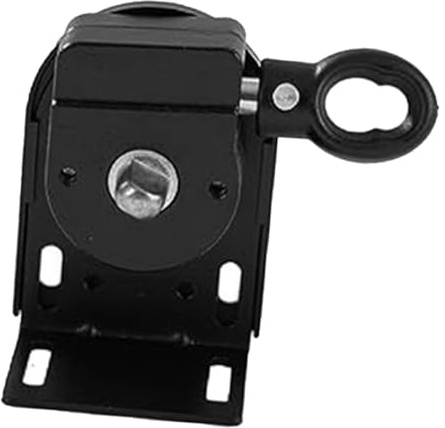 Ciieeo Staffa Fissaggio Tende da Sole Nera Resistente Antivento per Esterni Supporto per Tende Avvolgibili con Montaggio Semplice Accessorio Durevole per Finestre e Balconi