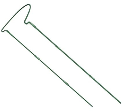 Pflanzenstützpfähle, halbrundes Metall-Rankgerüst, Klettergerüst für Gärtner, Gemüse, Balkon, Innen- und Außenbereich, Terrasse, Blumen, Hinterhof, Anfänger, Tomatenrose