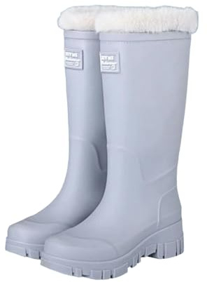 XYNM Gummistövlar herr Wellies Frauen Wasserdichte Stiefel Damen Regenstiefel für Kurze Röhre Welly Boots Nicht -knöchel Gartenstiefel-40-blau-l