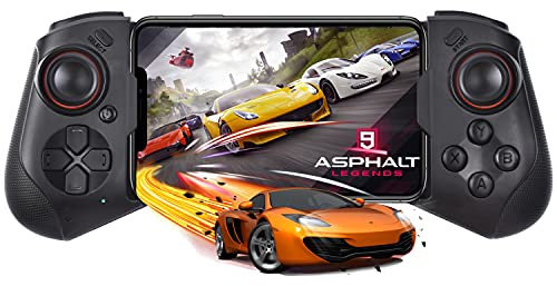 Koiiko Mobile Game Controller for Android iPhone Wireless Gaming Gamepad for iPhone 17/16/15/14, iOS, iPad, MacBook, Samsung Galaxy S25/S24/S23 Ultra, TCL, Tablet, PC, Steam, CODM Mobile -Direct Play