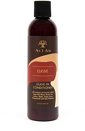As I Am Leave-In Conditioner, 237ml/8 fl oz. (Packaging may vary)