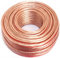 Câble de haut-parleur transparent 2 x 4,00 mm² 50 m