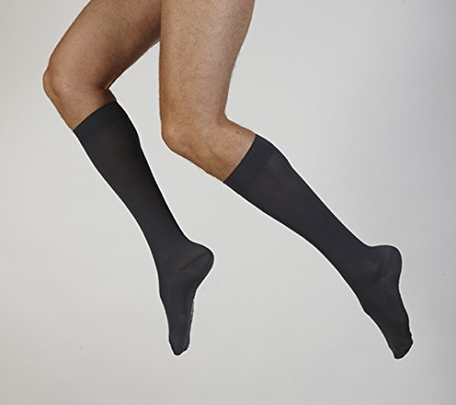 THUASNE VENOFLEX ELEGANCE - Chaussette de Compression Homme - Classe 2, Taille 4, Normale - Noire