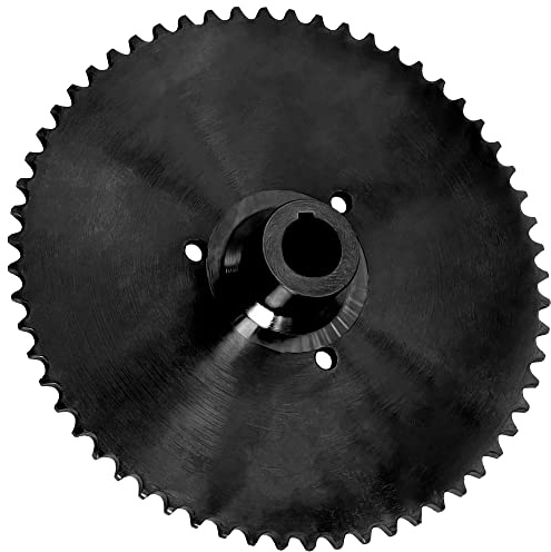 OCTOPUS Go Kart Live Axle Steel Sprocket 60 Tooth Fits #40#41#420 Chain with 1” Bore 1/4 Keyway – Sprocket Only
