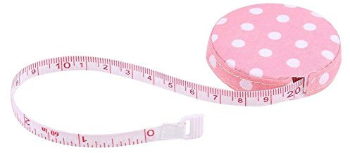 Präzisionsband, Maßband, Körpermessung, für Schneider, Näher, Handwerk, metrisch, 1 Stück (Punkt (Punto de ola))