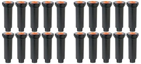 Rain Bird 1800 Serie Pop Up – Stylischer von itemeyes – regenvogel 10,2 cm 1804 Modell Pop Up Bewässerung Sprinkler für Rasen, Hof, Garten, Übertopf Betten 2 X Pack of 10