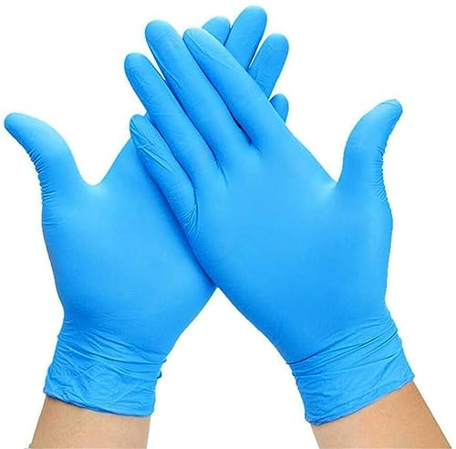 Herrmann Nitril Einweghandschuhe Premium in Größe S | 100 Stück | Einzelhandschuhe Blau in praktischer Spenderbox | Ideal für Hygienebereiche - wie Lebensmittelbranche, Kosmetik UVM