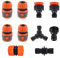 Topways Schlauchverbinder-Set für Gartenschlauch, inkl. Schlauchend-Schnellverbinder, 2-in-1-Wasserhahn, Y-Splitter, Doppel-Stecker-Schnapp, Reparatu