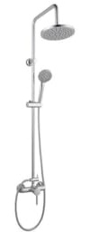 ROUSSEAU Columna de ducha con grifo monomando mec�nico Timaru cromo