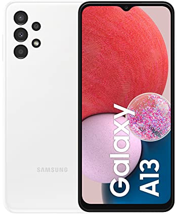 Samsung Galaxy A13 Smartphone Android 12, 128GB di Memoria interna espandibile² White