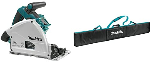 Makita DSP600ZJ Akku-Tauchsäge 56mm 2x18 V (ohne Akku, ohne Ladegerät) im MAKPAC & E-05664 Führungsschienentasche 1,5m