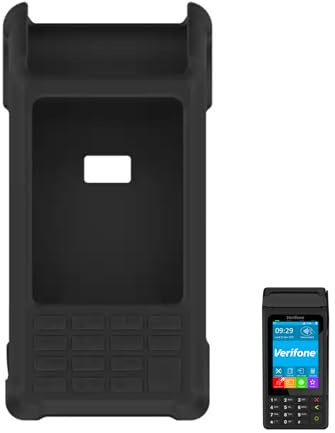 Ventalia Funda de silicona compatible con Verifone V240 y V240M – Carcasa de protección antigolpes para terminal de pago TPV – Protección antideslizante con acceso a puertos y botones
