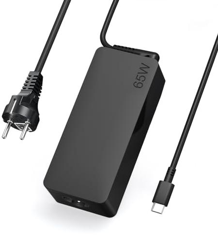 65W Lenovo Ladekabel Laptop Ladegerä USB C Netzteil for LenovoThinkpad X1 Carbon/IdeaPad/Touch/Yoga/Chromebook Kompatible Lenovo Laptop Ladekabel 10FT