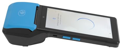 Handheld-POS-PDA-Belegdrucker, 1080P 58-mm-Thermo-POS-Belegdrucker mit 5,5-Zoll-Touchscreen und Android 12.0-Betriebssystem, Unterstützt 3/4/5G, WLAN, Bluetooth, NFC (Eurasien)
