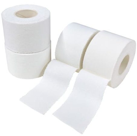 COMOmed Athletic Tape-White Sport Tape.Easy Tear, Stark, No Sticky Reduce Wrist Ankle Tape für Athleten und medizinische Trainer