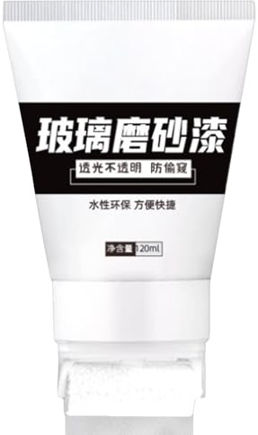 Vernice spray per vetro smerigliato, Vernice per vetro inciso, Vernice per vetro smerigliato per specchi, Kit di vernice per vetro smerigliato, Vernice per vetri smerigliata con pennello, Vernice per