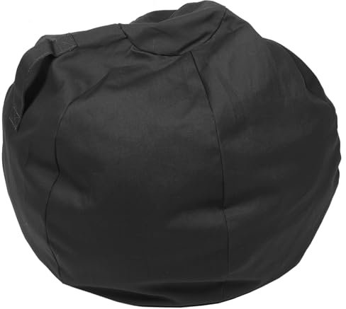 Yardwe Schutzhülle Gymnastikball Aus Atmungsaktivem Baumwollstoff Waschbarer Yogaball Bezug Mit Rutschfester Schweißabsorbierender Oberfläche Leichter Schutzbezug Für Fitness Sitzbälle Ti