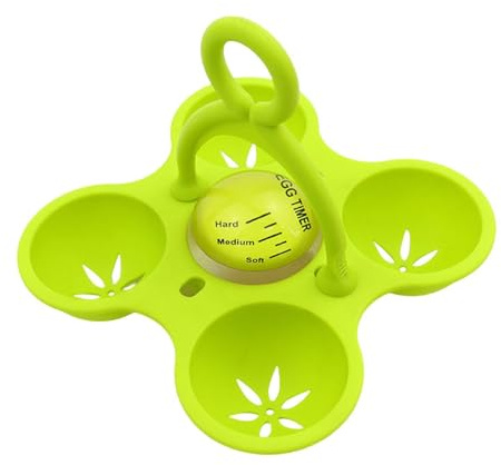 Duroecsain Cucina uovo sodo, caldaia a uova indipendente | Caldaia contenitore cacciatore di uova in silicone | Accessori da cucina resistenti al calore per accessori da cucina per