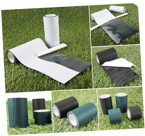 Toddmomy Grass Carpet Underlay Tape 15cm x 10m Single-Sided Turf Tape for Seaming