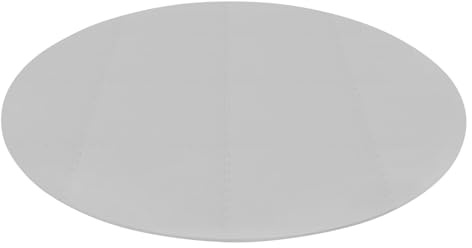 KAUITOPU Whirlpool Tapis de sol rond 196 cm, tapis de sol pour jacuzzi extérieur, protège et isolé, tapis de piscine (12 mm, gris)