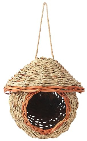 Case Per Uccelli Per Esterni | Tasche Tessuta per | Casa per Colibrri,per Passero Cacatua NINFA Fringuello Cacatua Canario