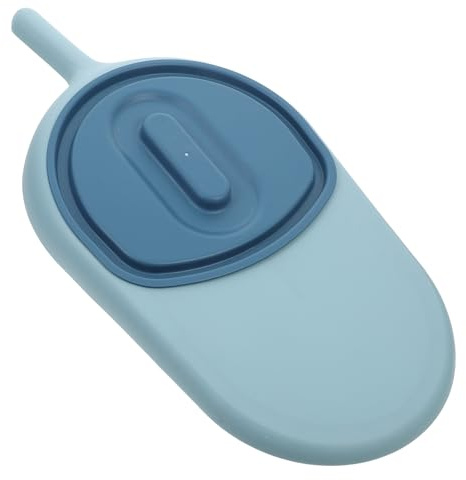 Yardwe Robuste Bettpfanne mit Deckel für Bettlägerige Ältere Frauen und Männer Ergonomisches Liegendes Design aus Gesundheitsschützendem Pp material Auslaufsicher Multifunktional für