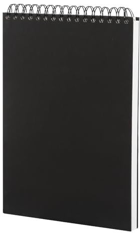 Skizzenbuch A4 60 Blatt, Skizzenblock Zeichenpapier Sketchbook A4 Zeichnen Ringbuch, 160g/m² Säurefreies Papier Zeichenheft mit Stabiler Rückpappe für Skizzieren Illustration Porträt