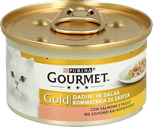 Purina Gourmet Gold Feuchte Katze Würfel, 24 x 85g