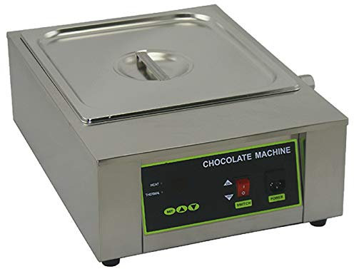CGOLDENWALL 8 kg Elektrisches Schokoladen-Fondue 0-80 °C Schokoladenschmelzmaschine Topf Digital Schokoladenwärmer CE - 220V