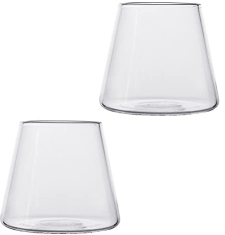 Cabilock 2 Pz Bicchiere Da Cocktail Da Dessert in Bicchieri Di Vino Rosso Tazze Da Cocktail Bicchiere Di Sake Freddo Bicchieri D'acqua in Dolce Bevande Bicchierino Bambino