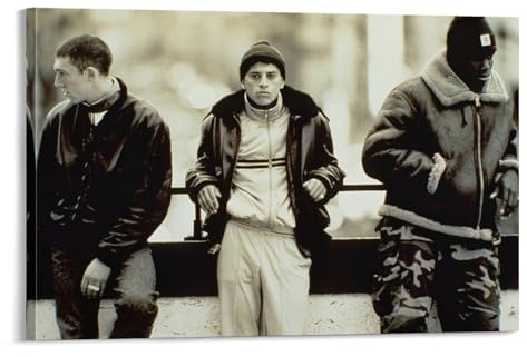 La Haine 90er Jahre Filmposter (9) Wandkunst Poster Scroll Leinwand Gemälde Bild Wohnzimmer Dekor Home 2