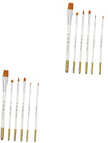 SHINEOFI 2sets Fondant Cake Decorating Flexible Sugar Craft Pens for Fine Detailing for Home and for Cake Shops and Dessert Decoration