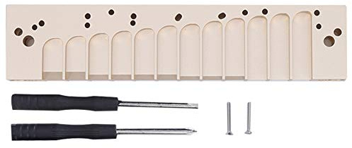 Harmonica Comb, 12 Hole Chromatic Scale for HOHNER 270D Original 270 LA12 TOOTS Reed Plate, Comb Harmonica Part Playing Accessories (Gold)