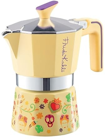 Pedrini Caffettiera Ecomoka, moka 3 tazze, alluminio riciclato certificato