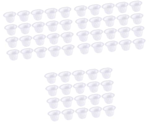 TOPBATHY 180stücke Papier Cupcake Wrapper Im Design Von Strohhüten Ölfest Dekorativ Für Muffins Kuchen Und Partys Reinem Weiß