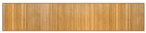 vidaXL Tappeto Rettangolare Naturale 60x300 cm in bambù, Tappeto Rettangolare, Tappeto da Salotto, Tappeto in bambù, Tappeto da Soggiorno