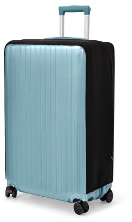 Travelkin transparente Gepäckabdeckung für Koffer, transparent, TPU-Kofferabdeckung, Schutz, passend für 45,7-81,3 cm Gepäck, Transparente Gepäckabdeckung, 3. Medium