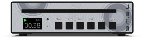 S.M.S.L VMV PL100 CS43131 - Reproductor de CD con chip con mando a distancia (negro)