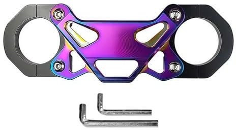 Compatible con NC750S CTX700 NC750X NC700X Horquilla delantera de motocicleta Amortiguador Equilibrador Soporte Dispositivo equilibrado Soporte fijo(Colorful)