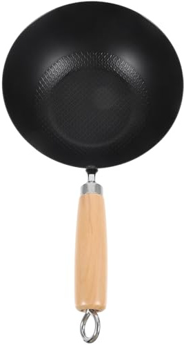BESPORTBLE Sartén Wok japonesa para placa de cocina wok de cocina para persona sartén para placa de inducción