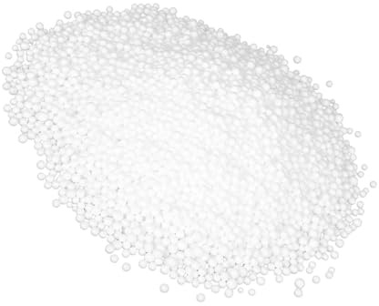 SEWOART Bolitas de espuma de poliestireno blancas 5-7mm, relleno ligero y suave para cojines, bolsas de frijoles y manualidades, paquete de 300g para bricolaje y reparación de sillones