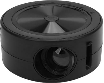 MENDUNER Petit Projecteur LED ABS Taille Paume Prend en Charge 1920 X 1080 avec Prise USB Micro USB 3,5 Mm – Projecteur de Cinéma Maison Portable pour Téléphones Dessins Animés