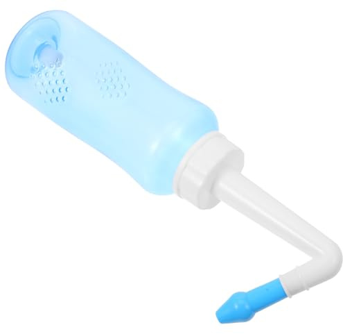 TEMPNAP Olla de limpieza nasal portátil 300ml con válvula manual, fabricada en PP, para adultos y, recomendada para mejorar respiración nasal en viajes y hogar
