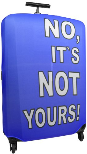 HAUPTSTADTKOFFER – Reise Gepäckgurt I Kofferüberzug aus Polyester/Lycra I Kofferhülle I Kofferschutzhülle 52905775 I Größe M I Farbe: Dunkelblau