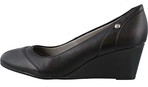 LifeStride Femme Dreams Pompe à cale, Noir, 38 EU