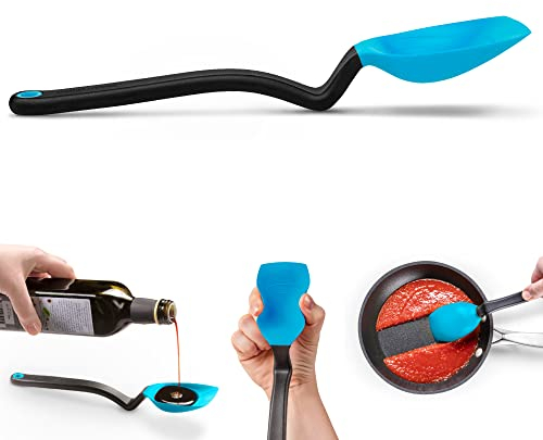 Dreamfarm DFSU2676 - Utensili da cucina, Silicone, Blu, Supoon